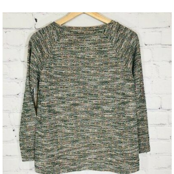 LOFT Plus 14 NWT Rainbow Boucle Sweatshirt - Picture 4 of 7